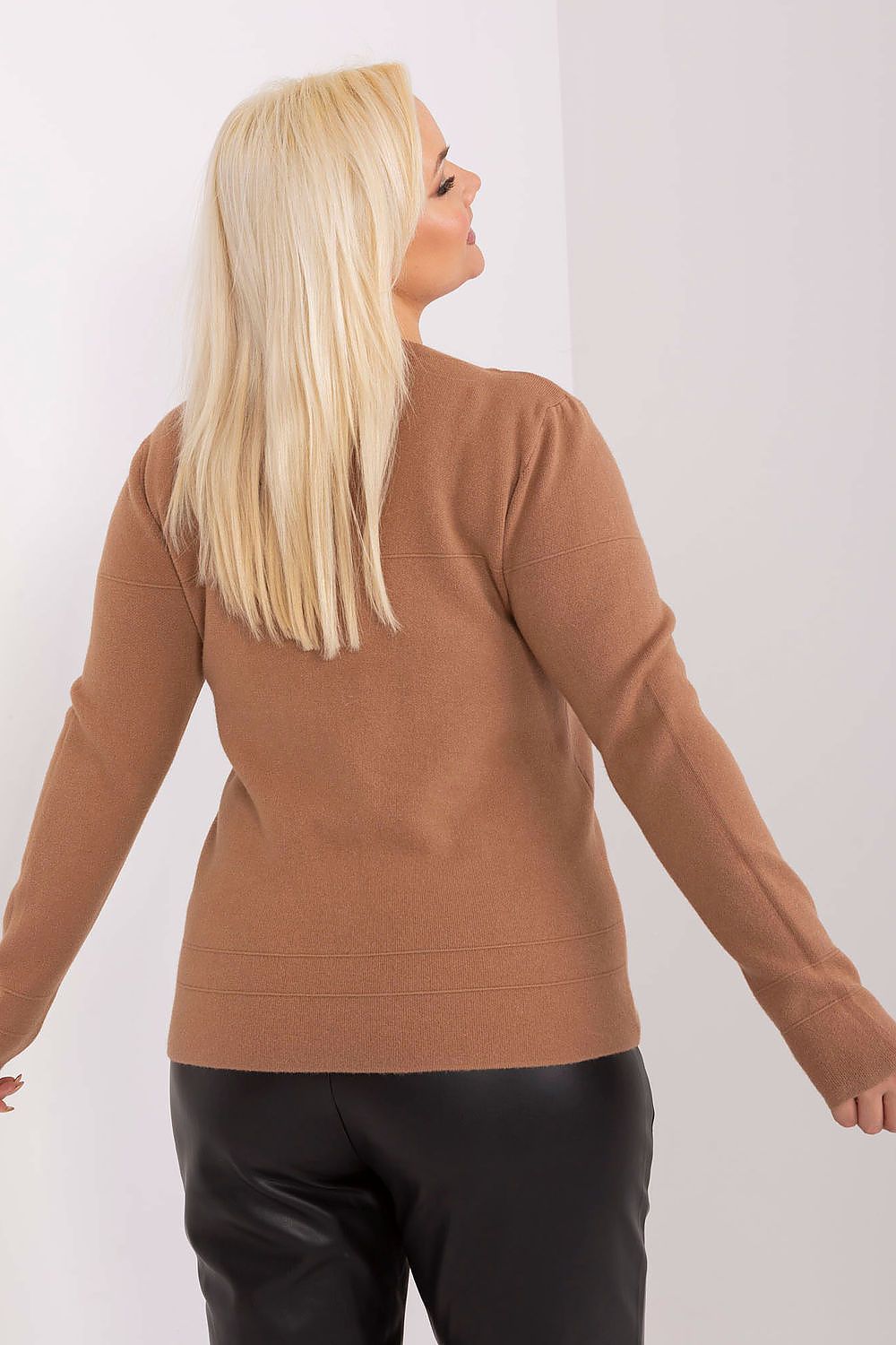  Pulóver plus size model 190066 Factory Price 