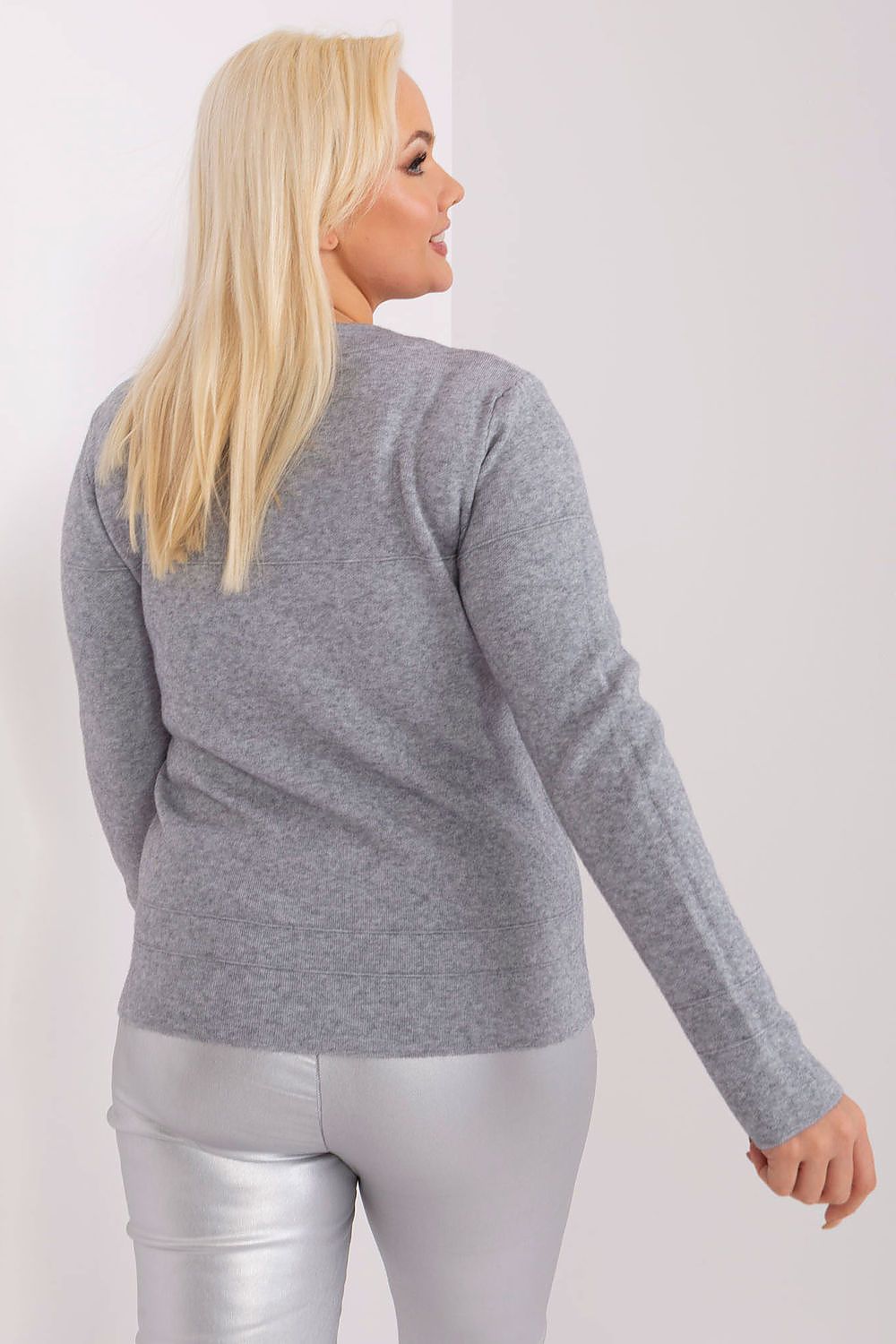  Pulóver plus size model 190070 Factory Price 