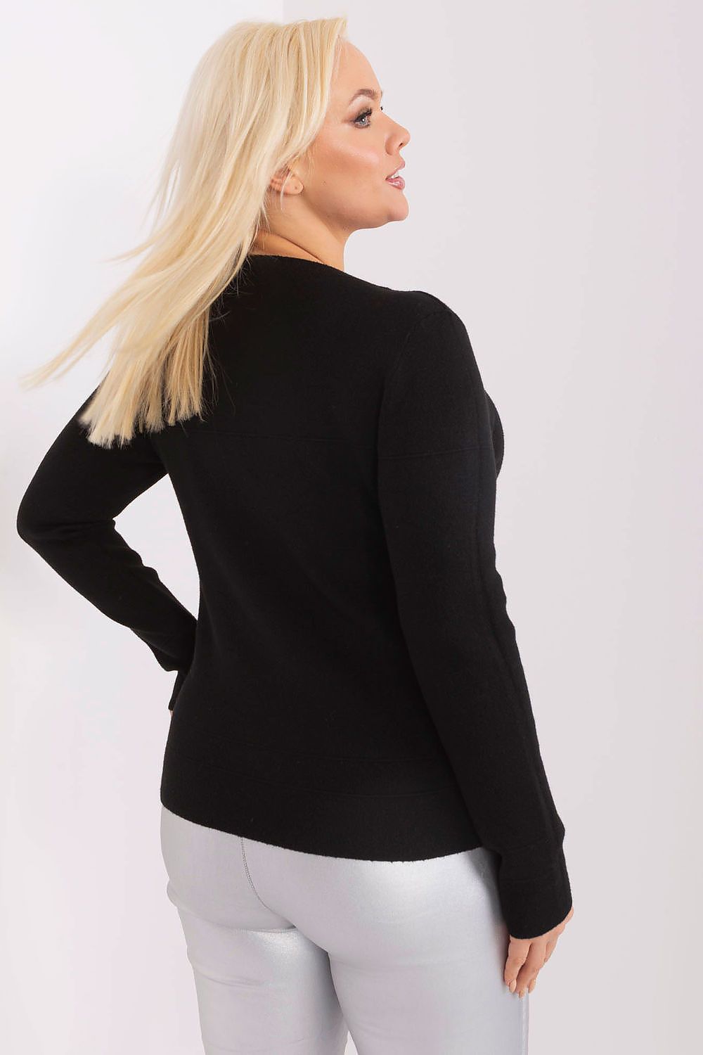  Pulóver plus size model 190071 Factory Price 