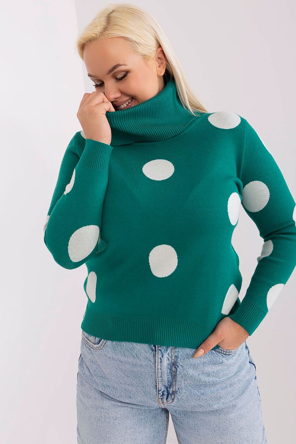  Pulóver plus size model 190121 Factory Price 