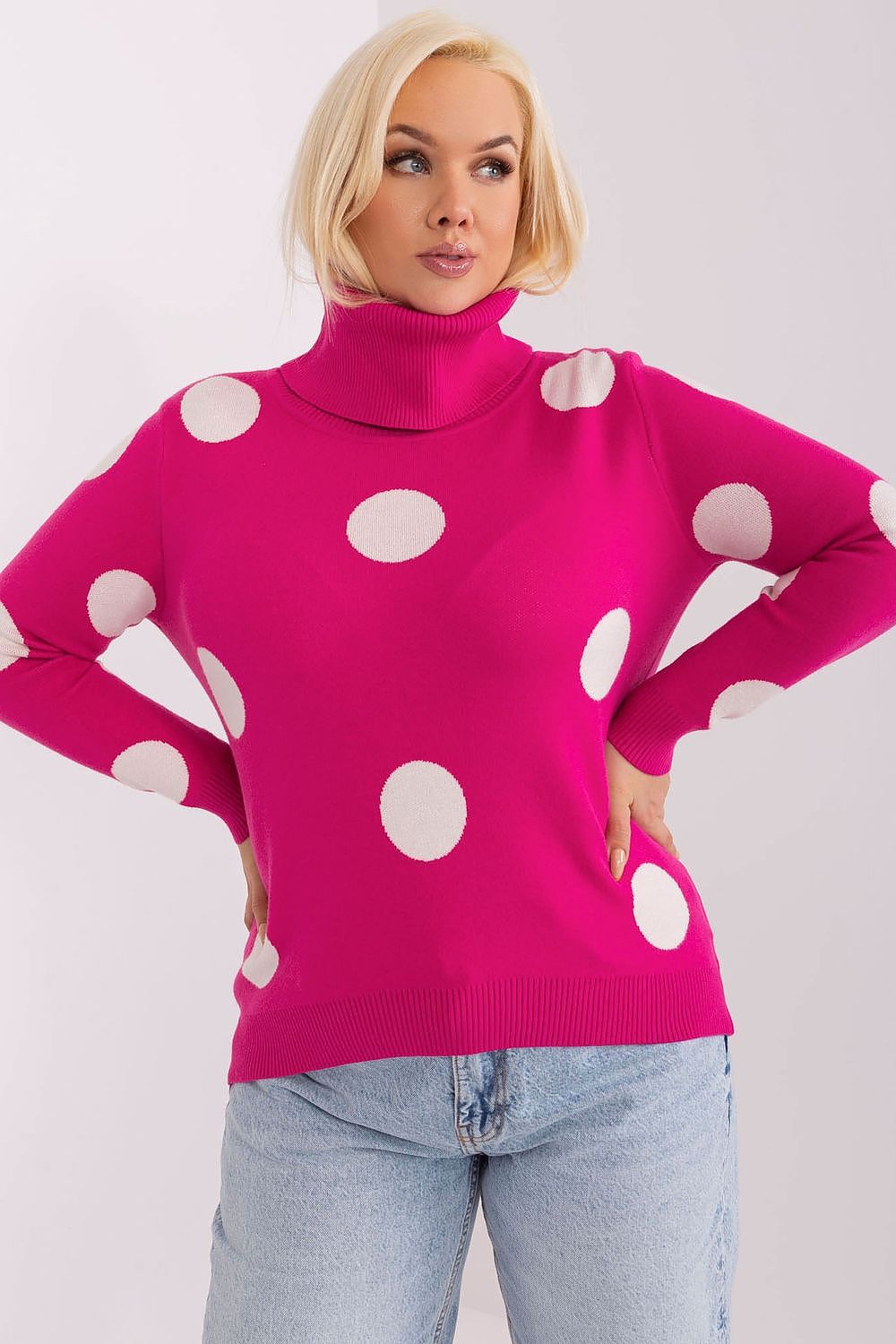  Pulóver plus size model 190123 Factory Price 