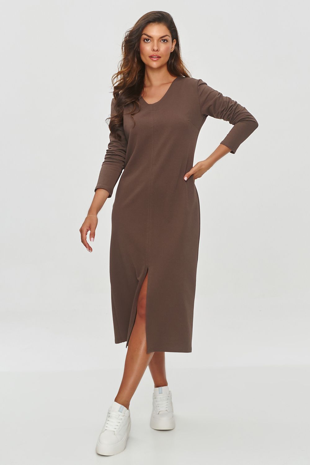  Hétköznapi ruha model 200063 Makadamia 