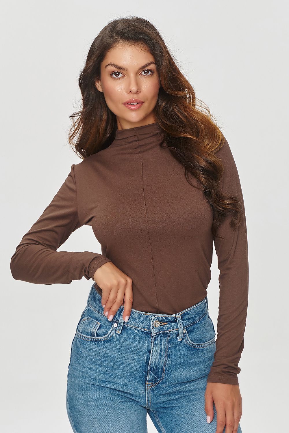  Blúz model 200138 Makadamia 