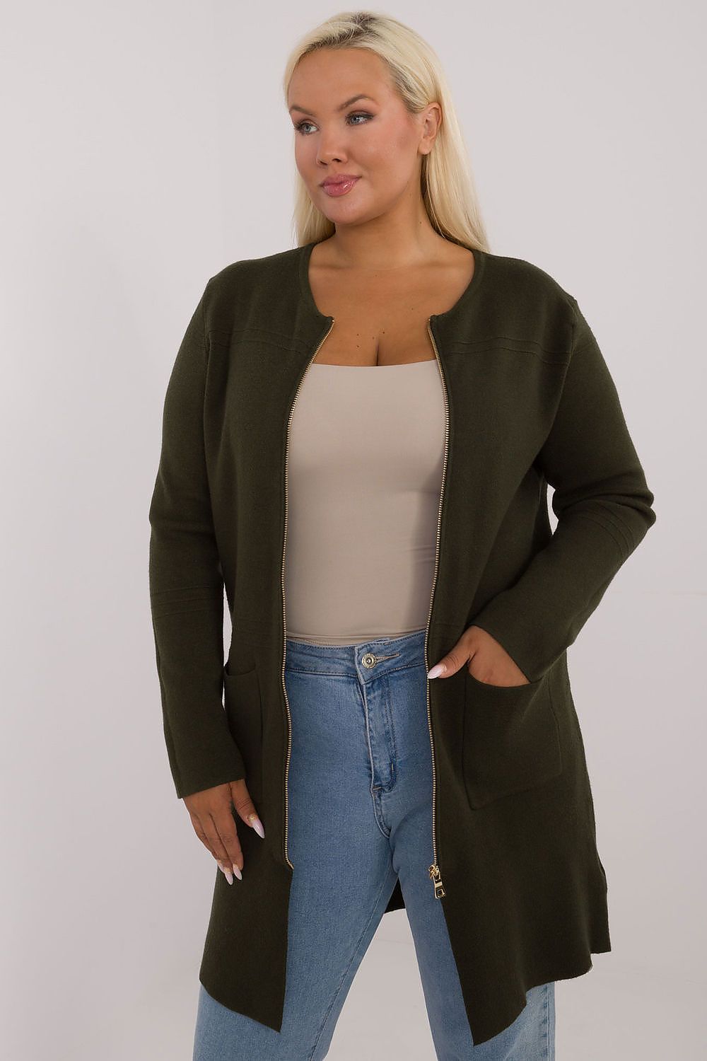  Pulóver plus size model 201368 Factory Price 