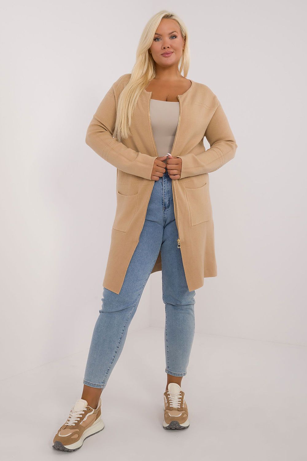  Pulóver plus size model 201375 Factory Price 