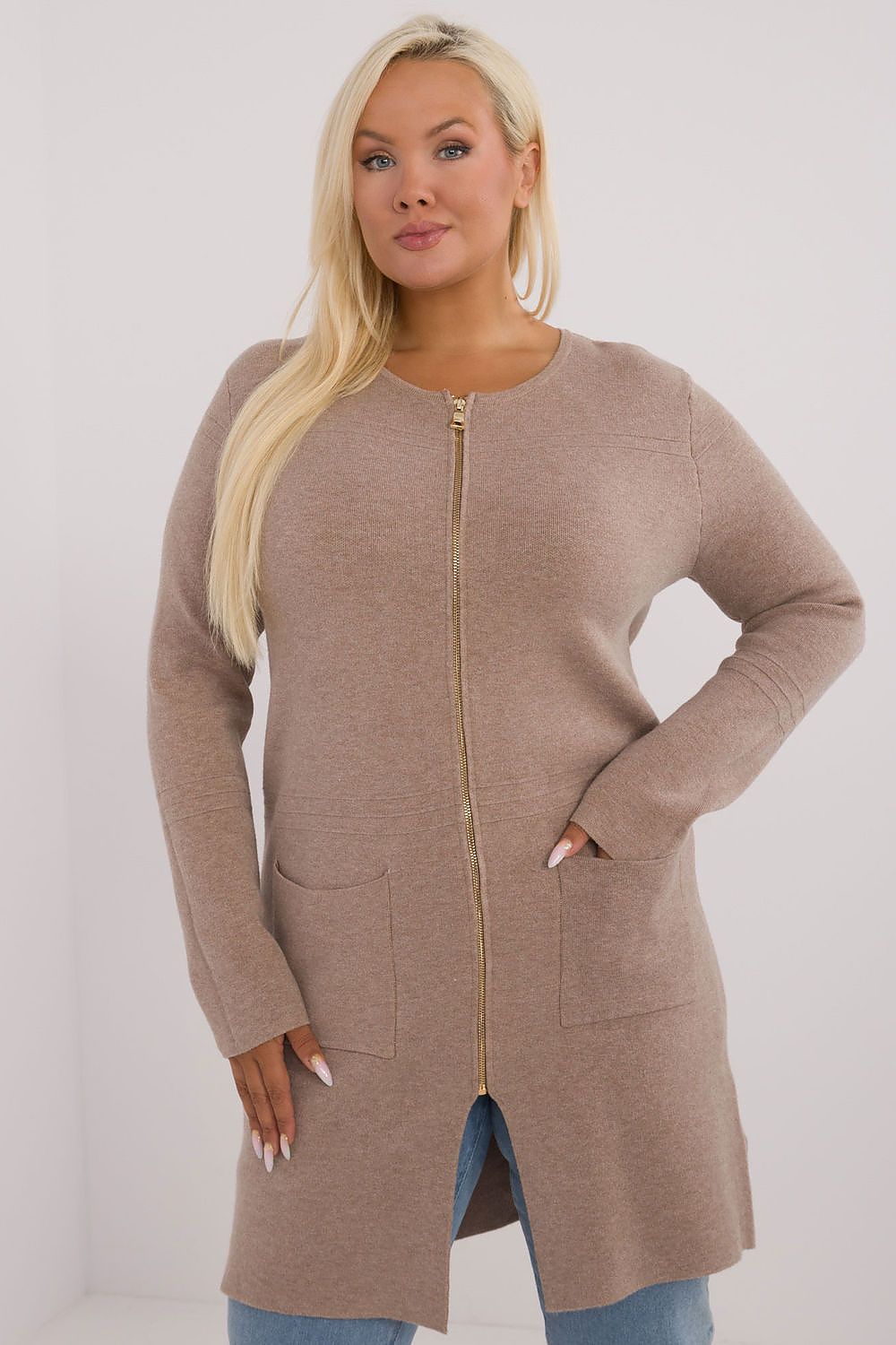  Pulóver plus size model 201377 Factory Price 