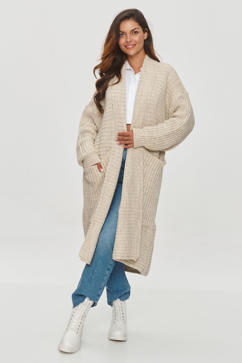  Kardigán model 201795 Makadamia 