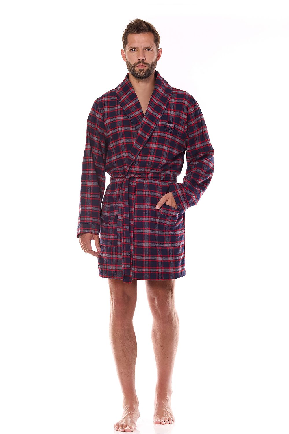  Férfi fürdőköpeny model 206075 L&L collection 