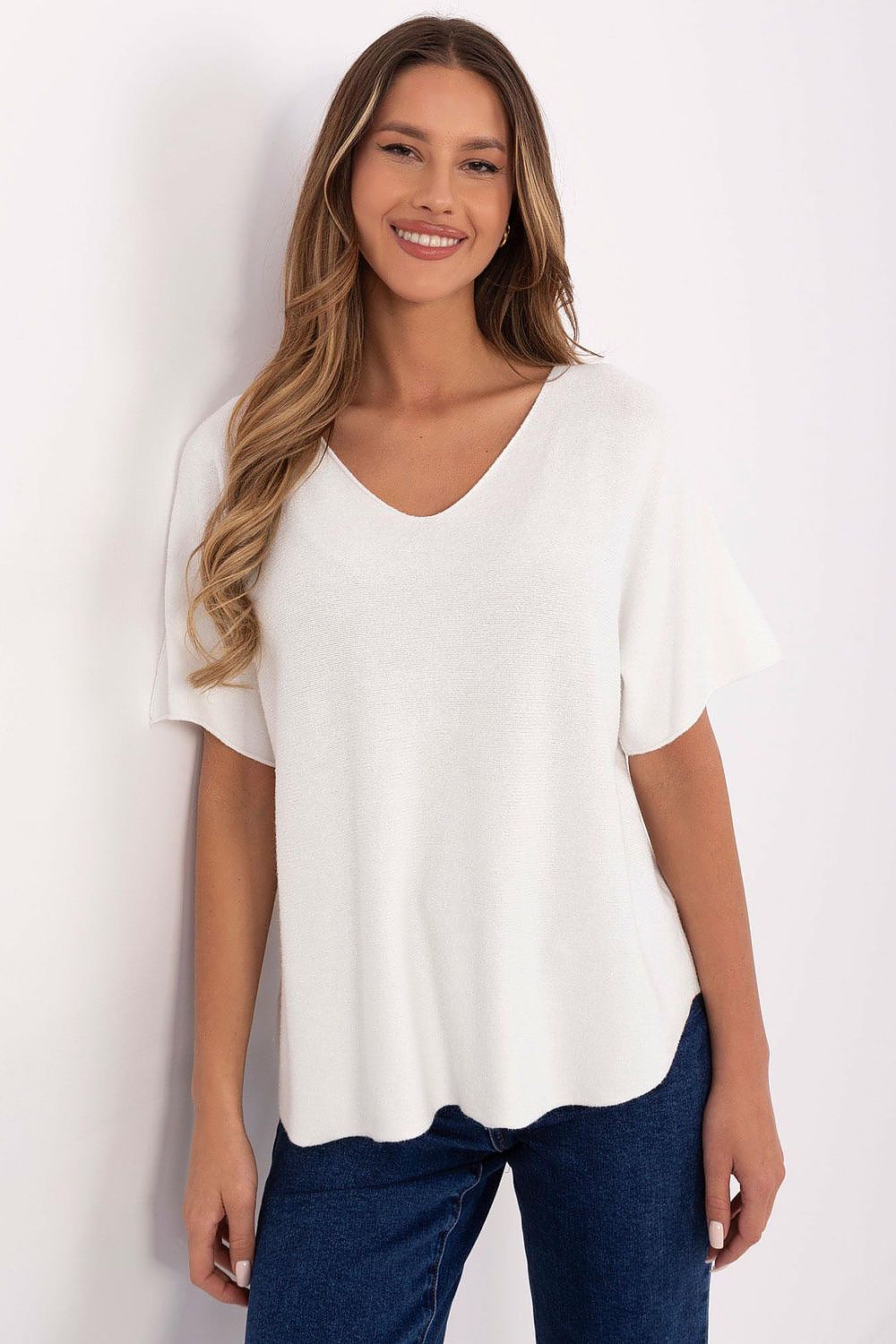  Rövidujjú pulóver model 209995 Italy Moda 