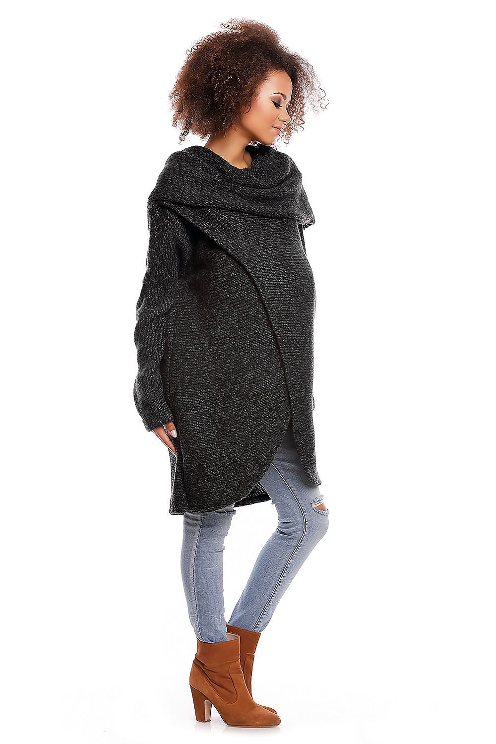  Hosszú pulóver model 84291 PeeKaBoo 