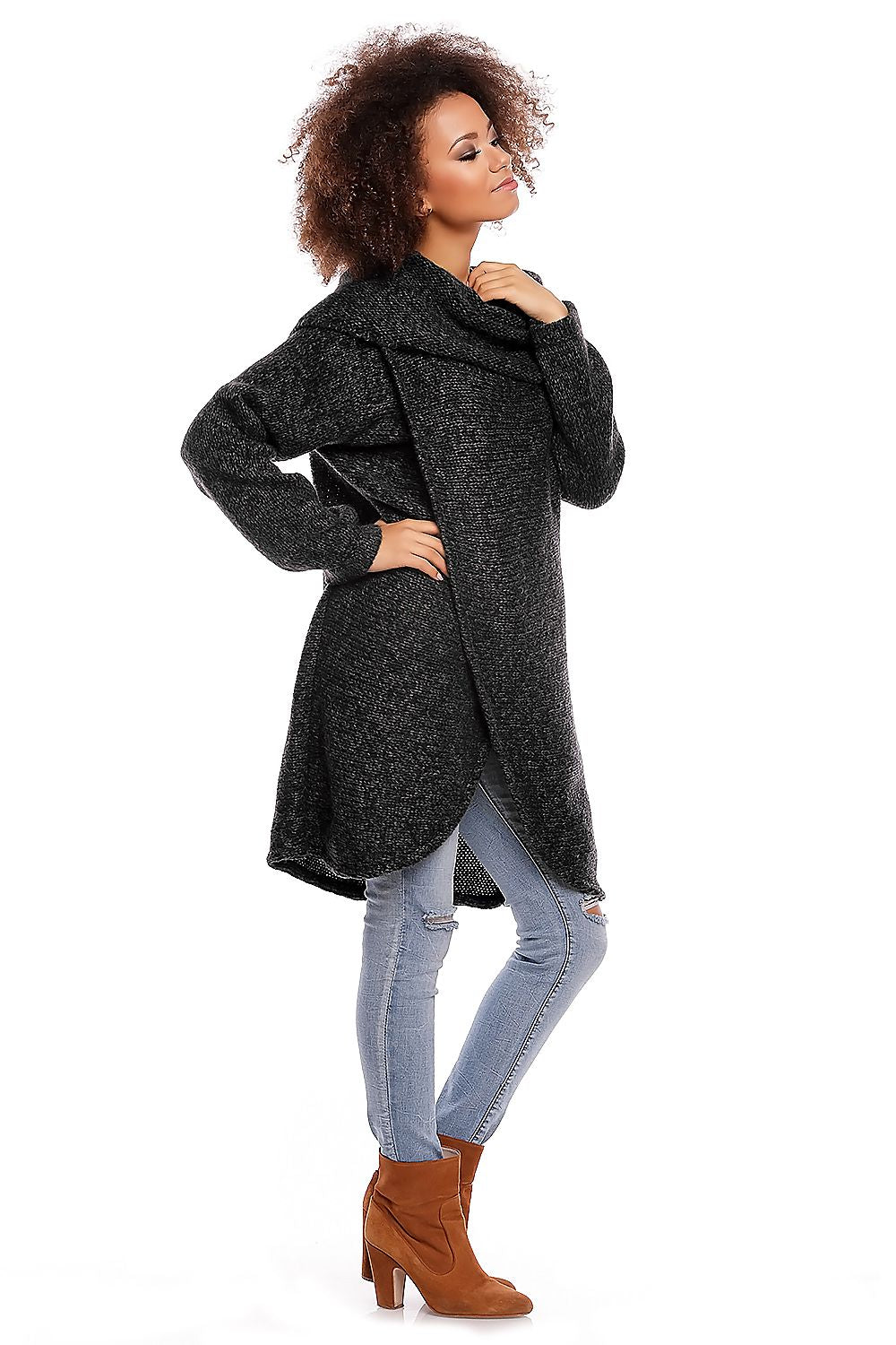  Hosszú pulóver model 84298 PeeKaBoo 