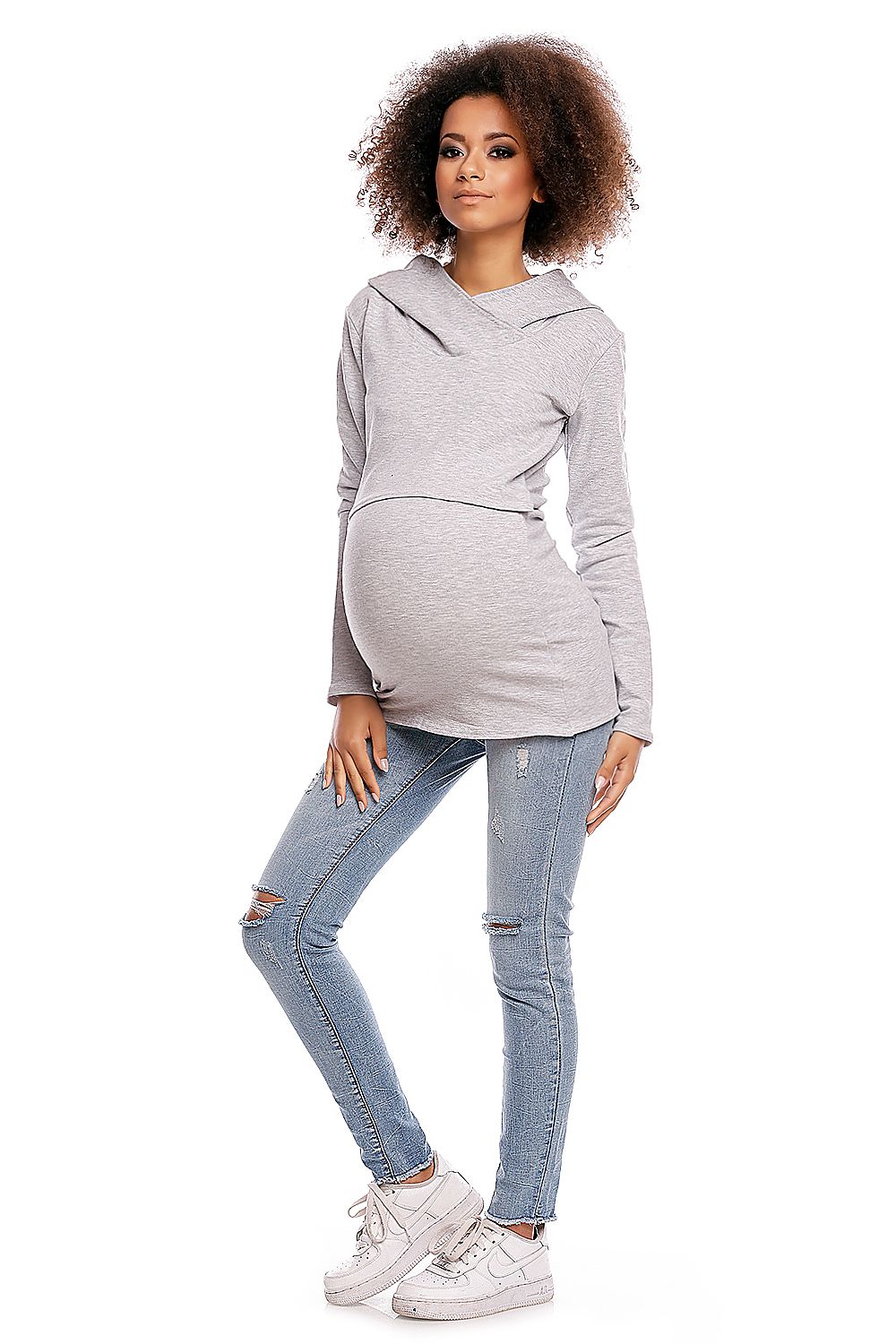  Terhességi blúz model 84459 PeeKaBoo 