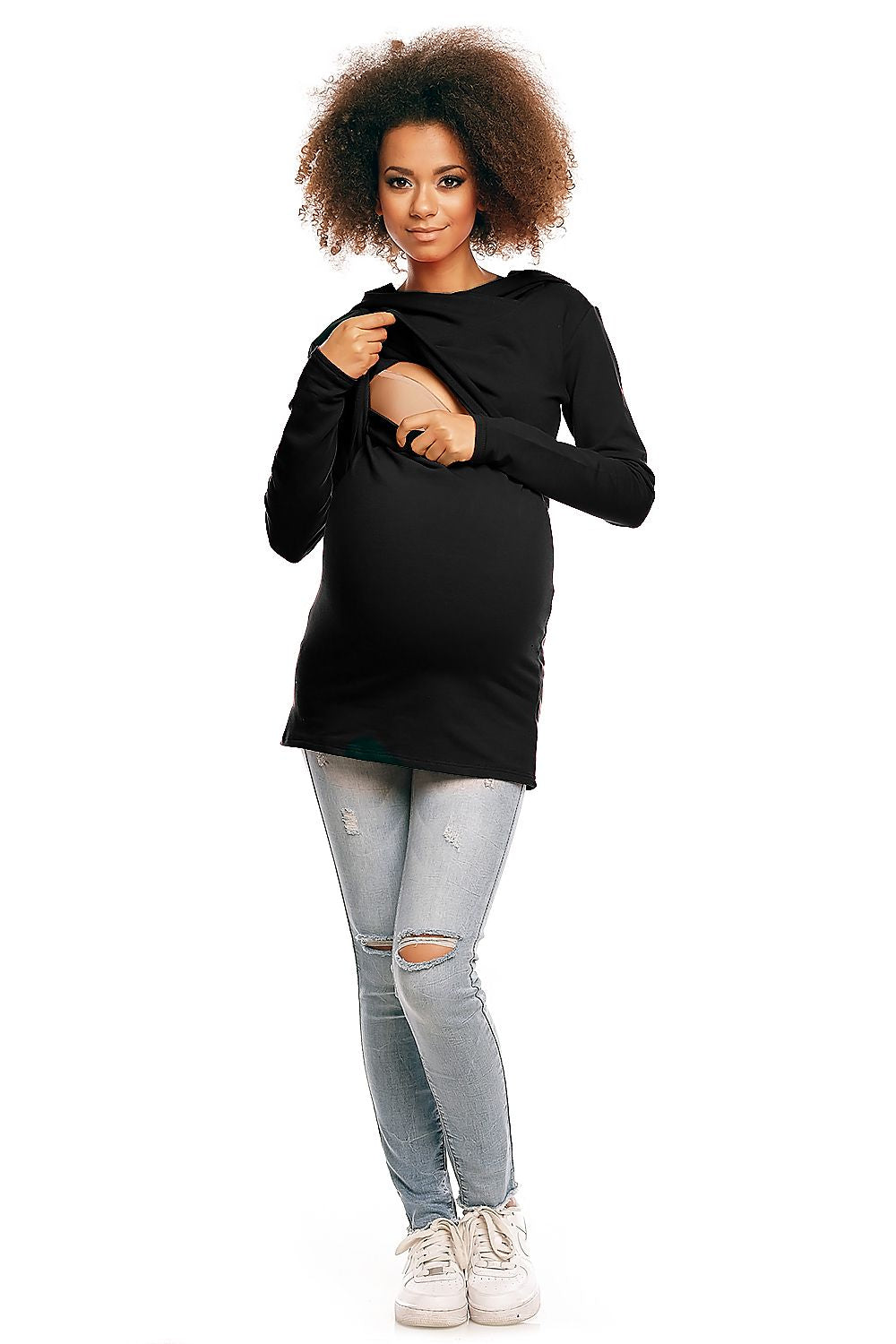  Terhességi blúz model 84463 PeeKaBoo 