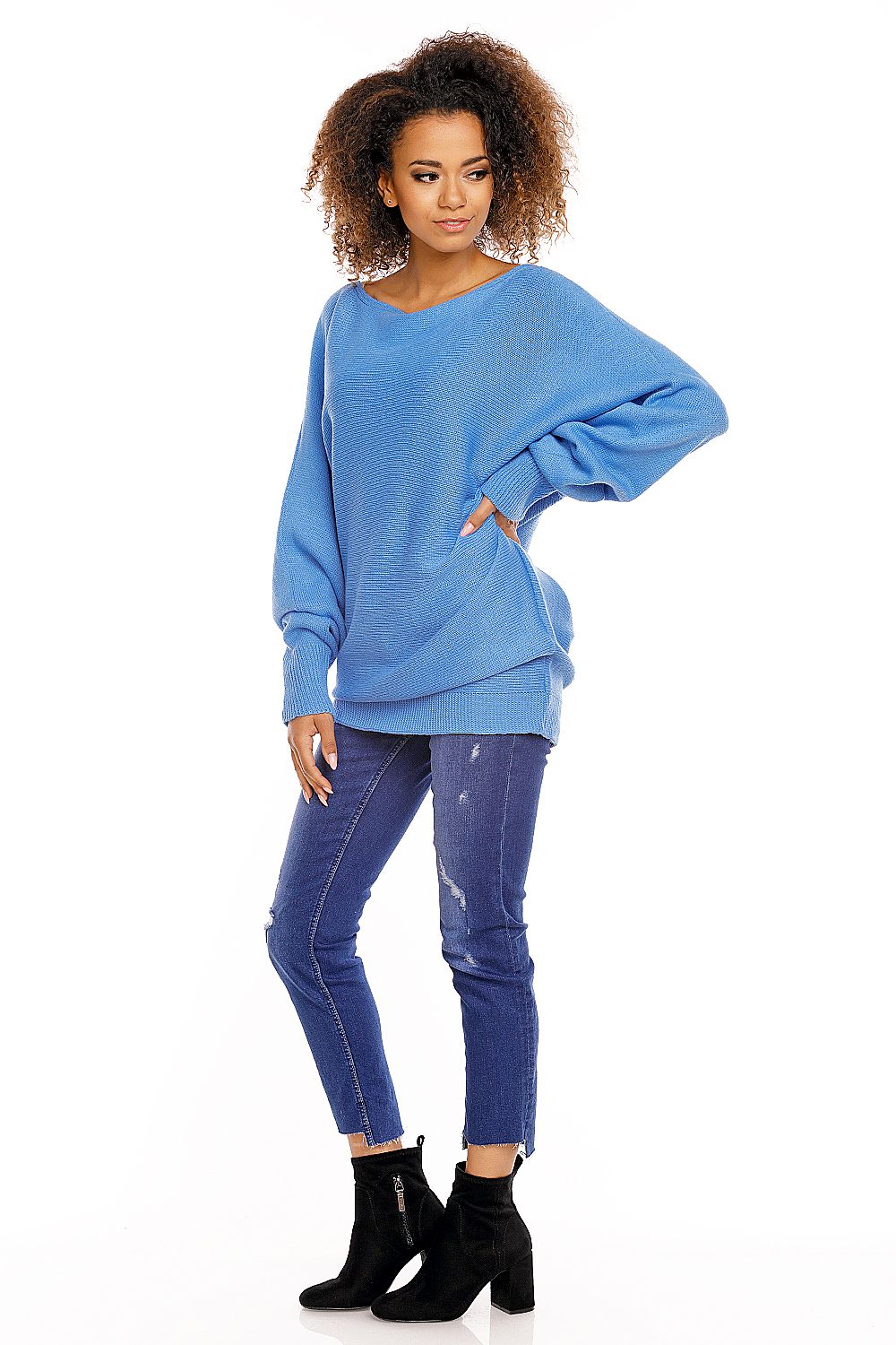  Denevérujjú pulóver model 94499 PeeKaBoo 