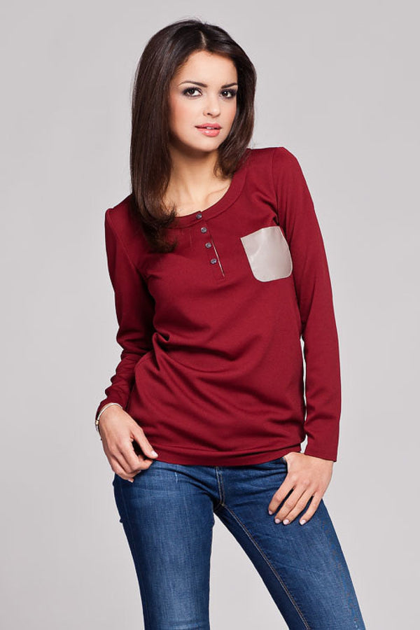  Blúz model 27977 Figl 