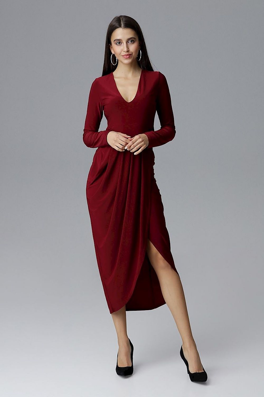  Hosszú ruha model 126215 Figl 