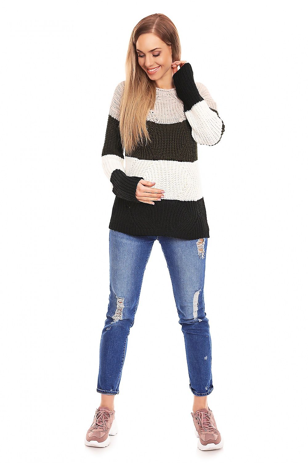  anyasági pulóver model 132018 PeeKaBoo 