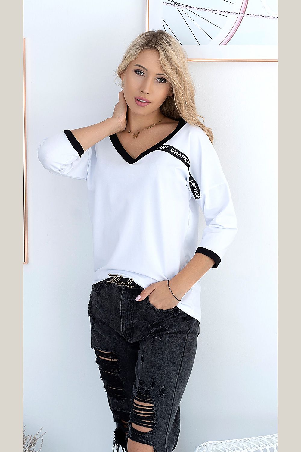  Blúz model 158246 Hajdan 