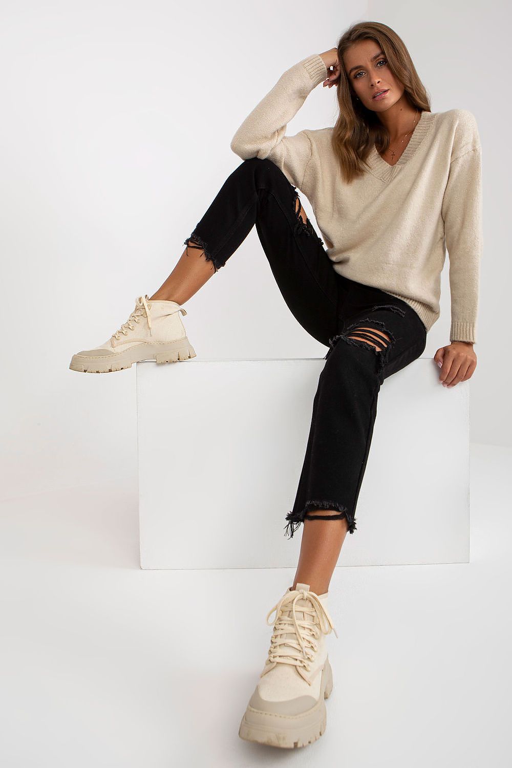  Pulóver model 170357 Rue Paris 