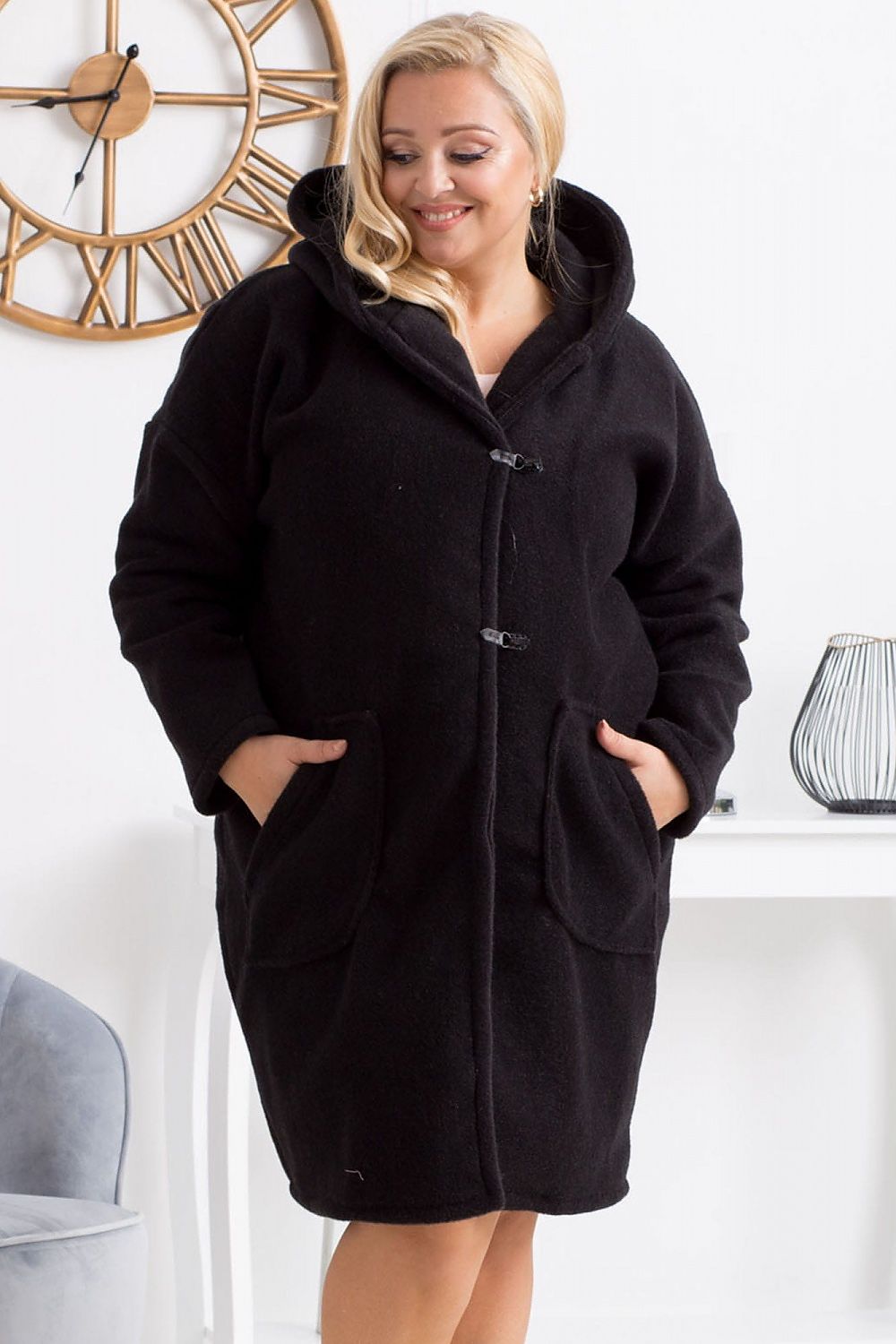  Kabát plus size model 172428 Karko 