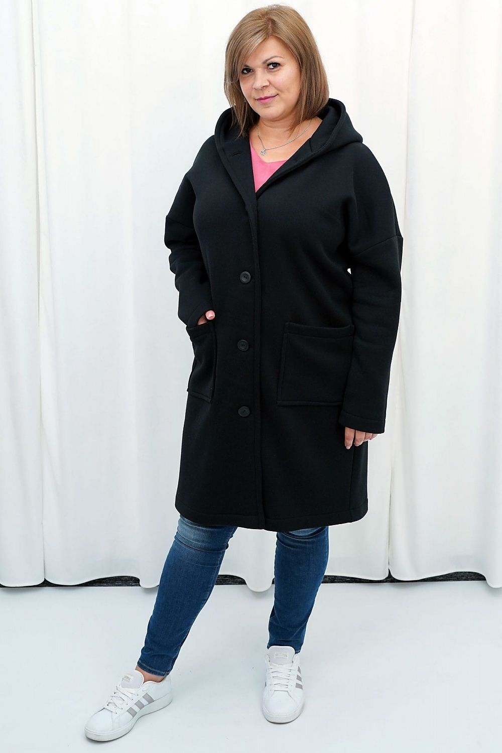  Kabát plus size model 184904 Karko 
