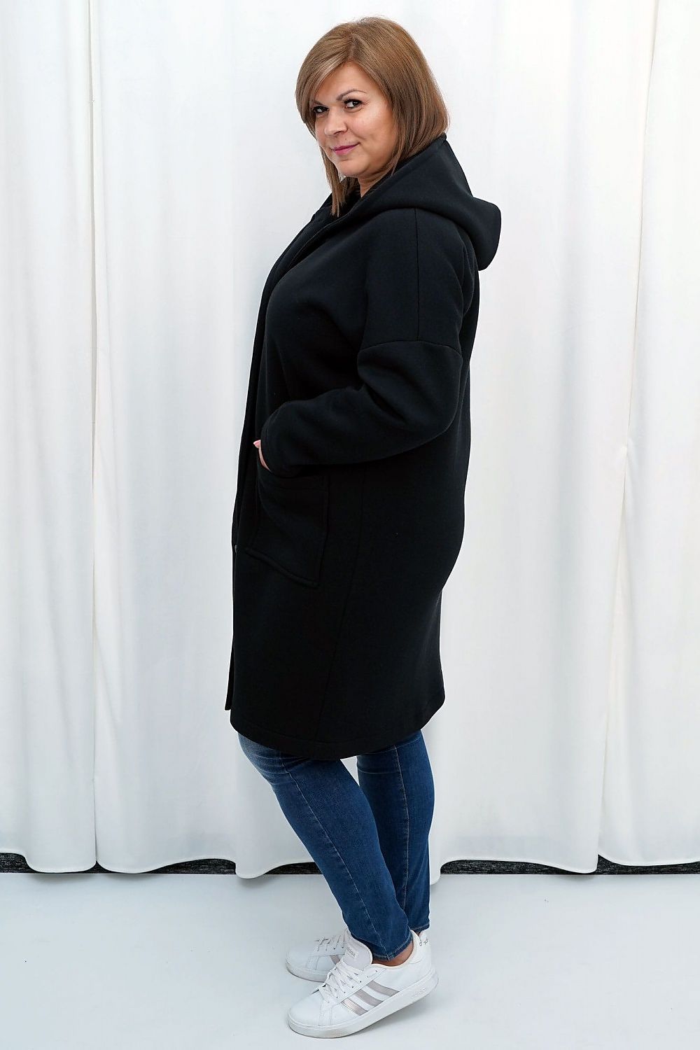  Kabát plus size model 184904 Karko 