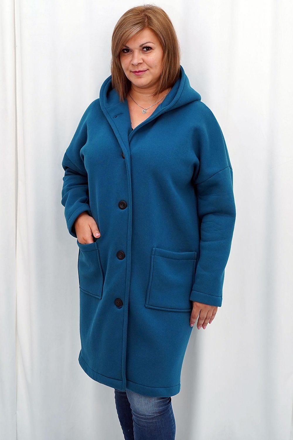  Kabát plus size model 184905 Karko 