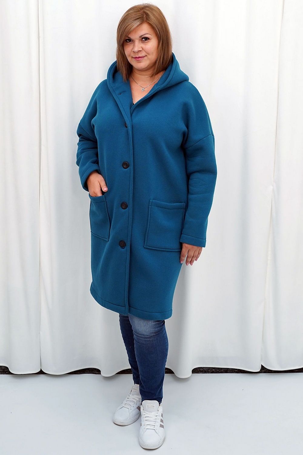  Kabát plus size model 184905 Karko 